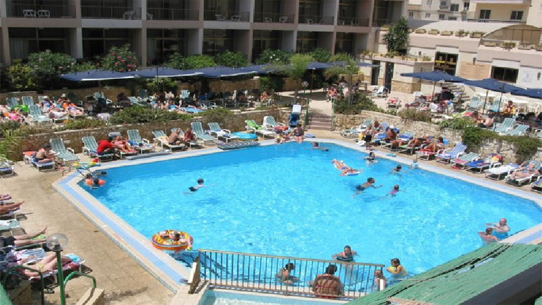 Swimming Pool - Santa Maria Hotel and Apartments, Bugibba